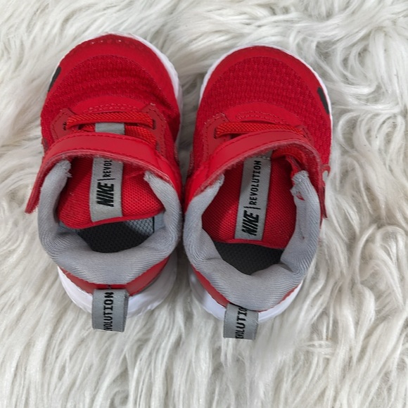 NIKE Baby Toddler Shoes Size 3C Revolution 5 Sneakers Slip Unisex On BQ5673-603 - Picture 5 of 11